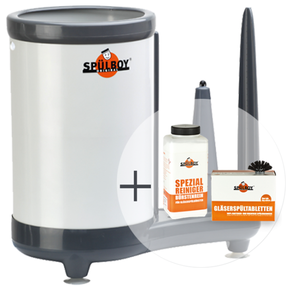 Einsteiger-Paket „Neptun T2000“: 1 x Original SPÜLBOY® Neptun T2000 + Vorteilsreinigungsset