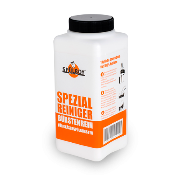 Spezialreiniger für Gläserspülbürsten