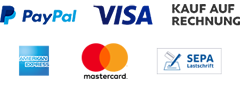 PayPal Plus (mit PayPal Konto) und Kauf auf Rechnung (kein PayPal Konto nötig)